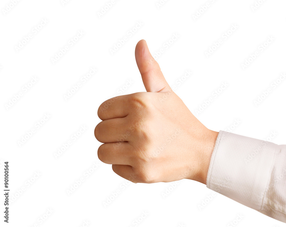  hand with thumb up