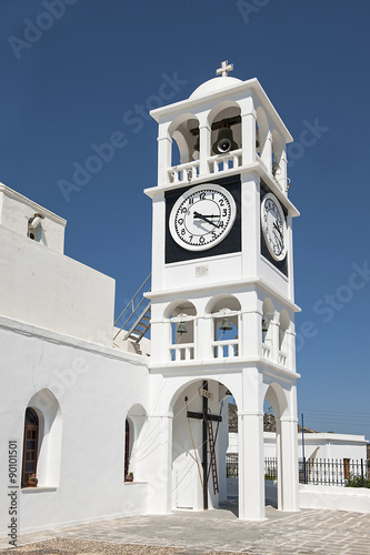 Orthodoxe Kirche von Triovasalos auf der Insel Milos, Griechenland photo