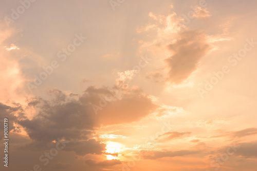 sunset  sky background