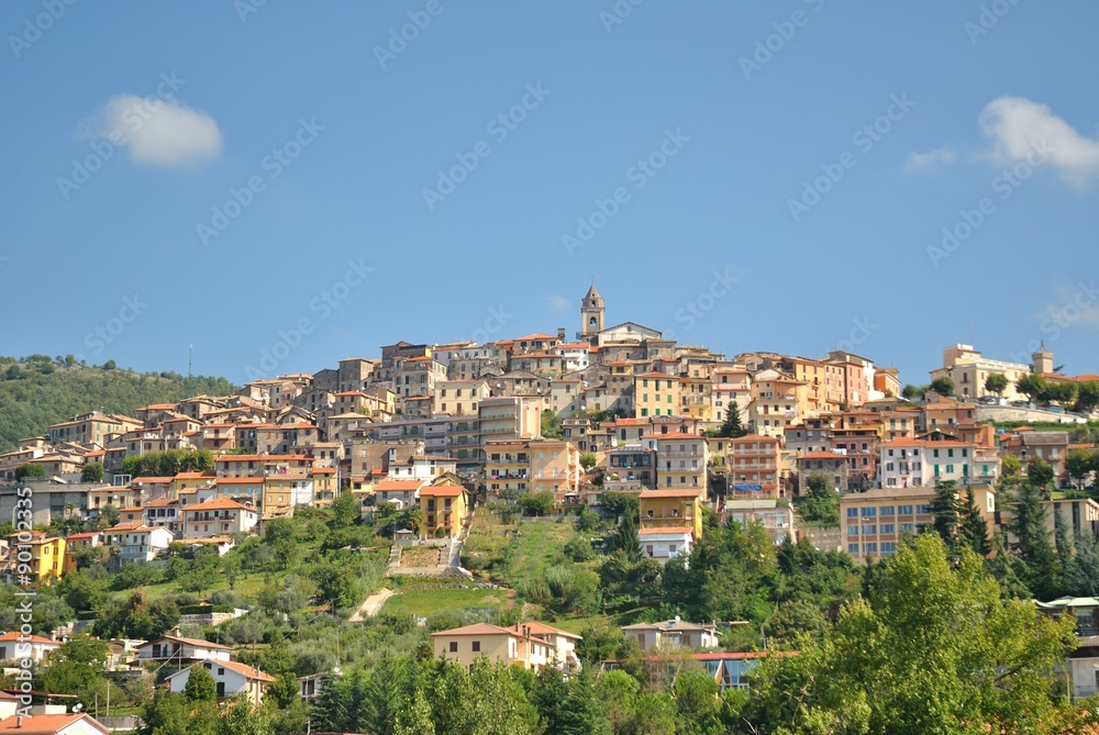 Veduta di Fiuggi - Frosinone - Lazio - Italia