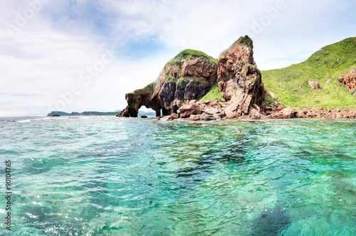 Pacific ocean landscape - wild seascape