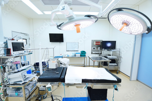 equipment and medical devices in modern operating room © nimon_t