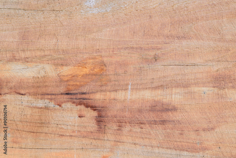 Naklejka premium Sliced wooden texture use for background.