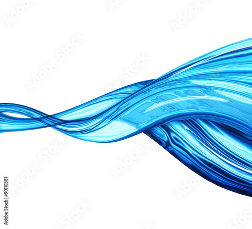 abstract water wave