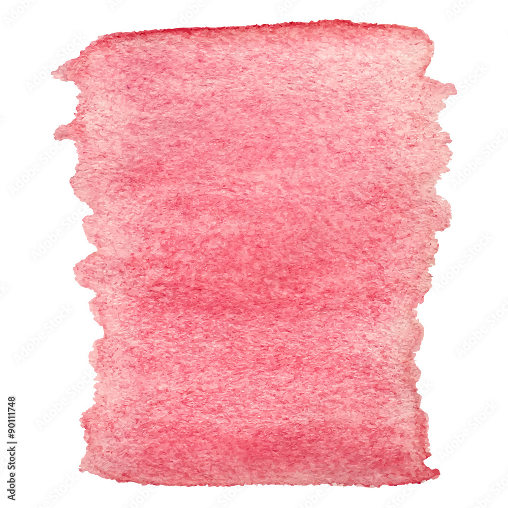 Abstract watercolor pink hand drawn background