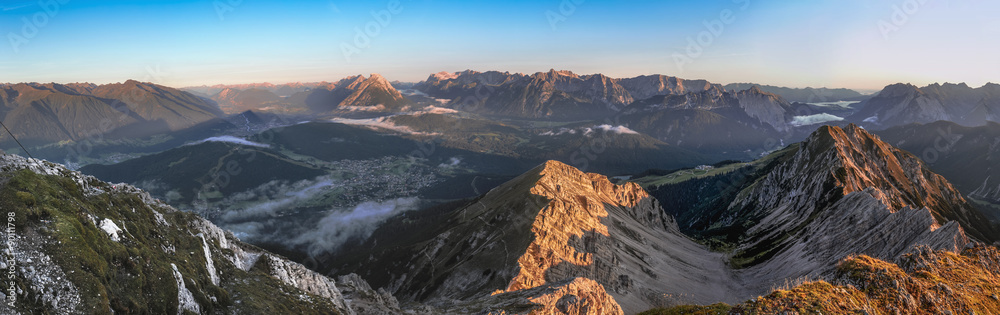 Austrian Mountain Panorama