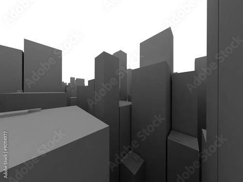 Abstract architecture mesh background