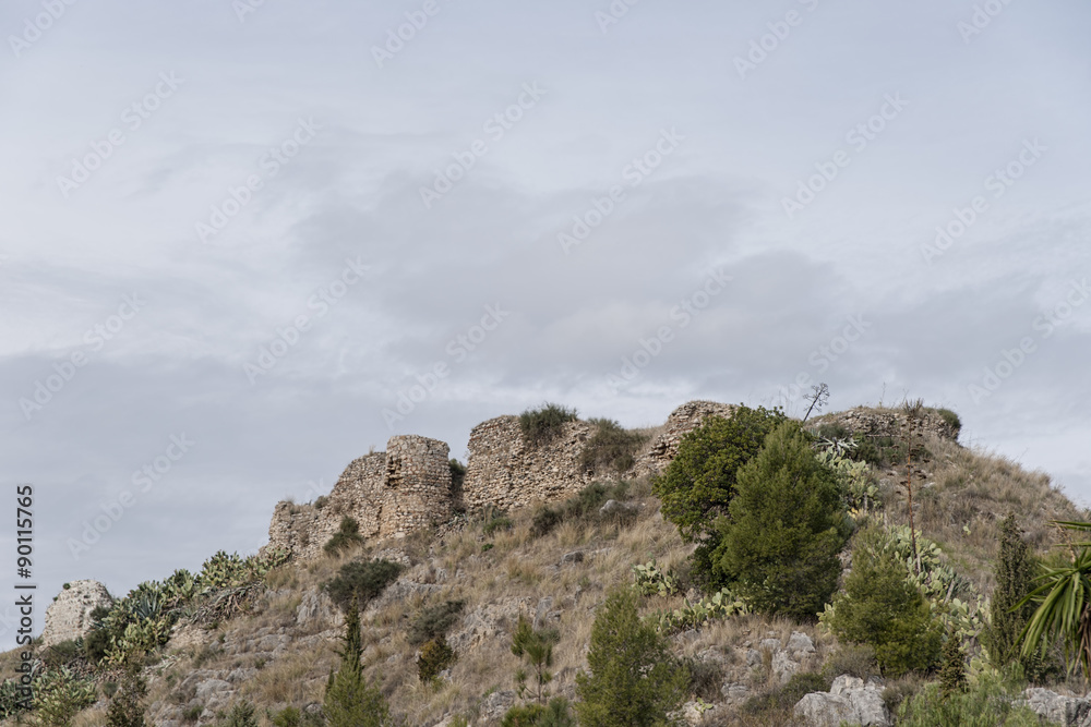 ruinas del castillo de Cártama, Málaga