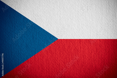 Obraz na plátně flag of Czech
