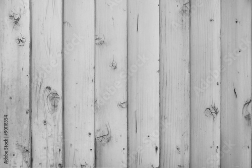 BW tone of Big Brown wood plank wall texture background