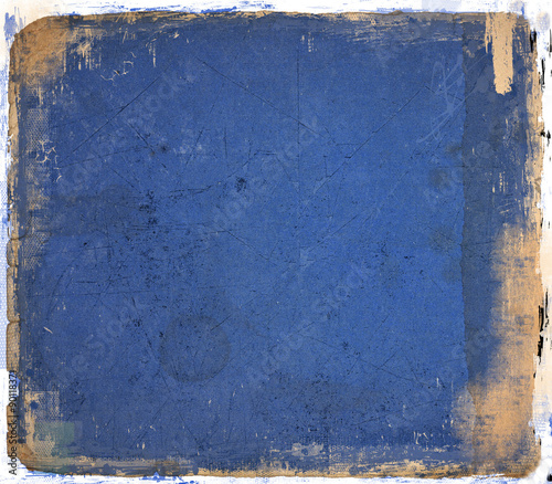 Grunge blue abstract background