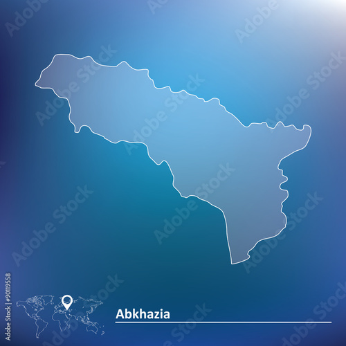 Map of Abkhazia