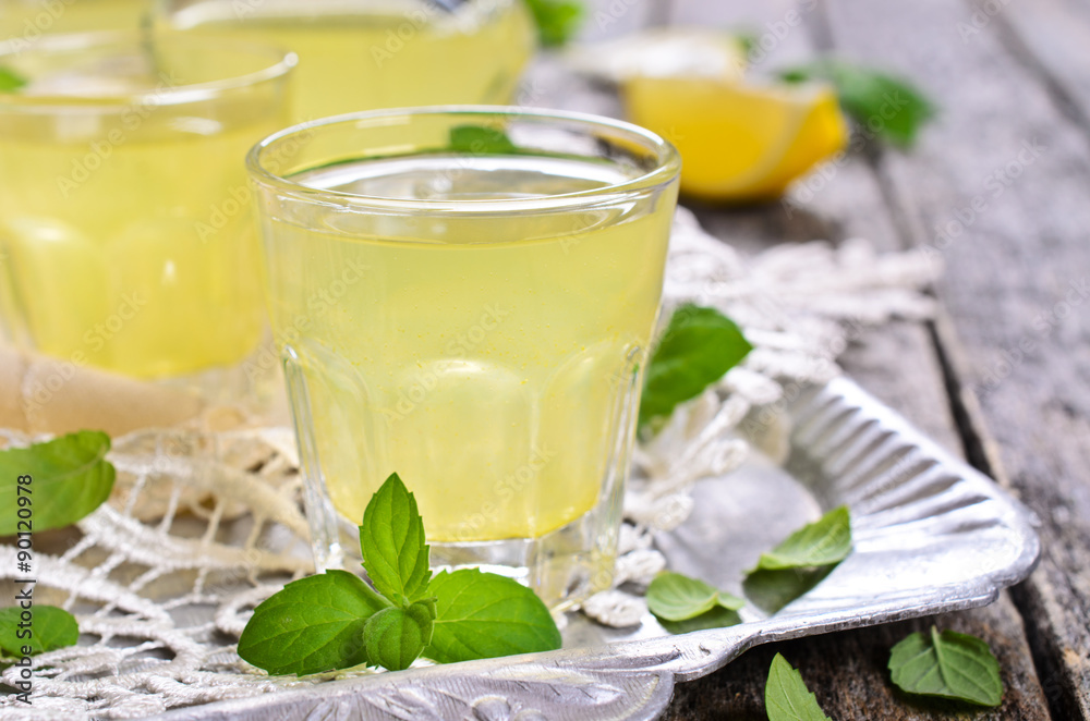 Drink of lemon Drink of lemon