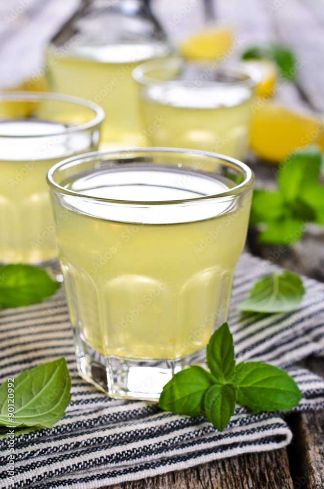 Drink of lemon Drink of lemon