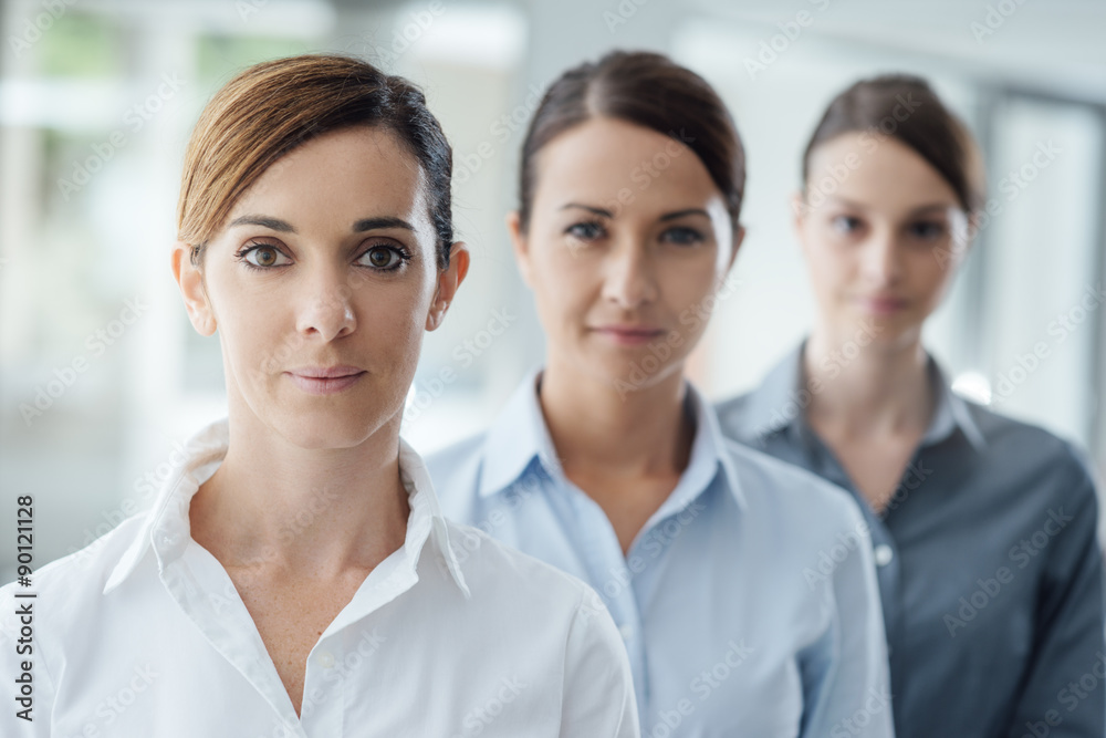Successful women entrepreneurs posing Successful women entrepreneurs posing