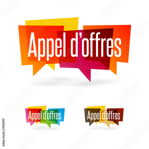 Appel d'offres