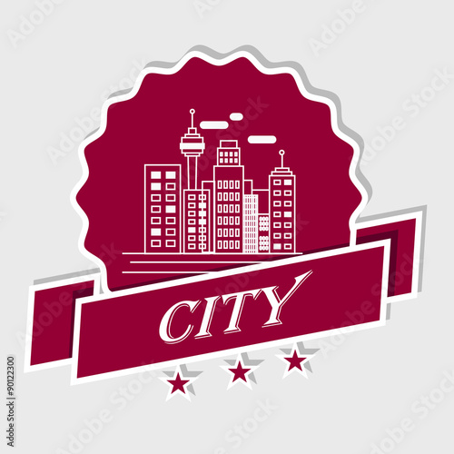 City logo bicolor