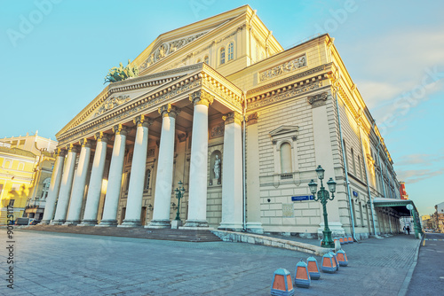 Morning view of the Grand Theatre.