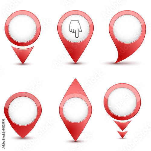 Pointer target for map