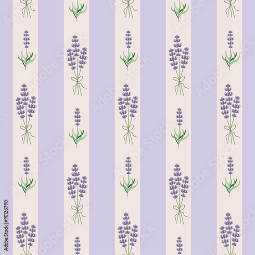 Lavender seamless stripes pattern. Tender colors background.