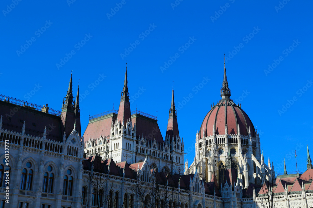 The Parliament n Budapest.