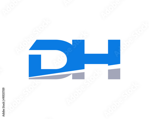DH Letter Logo Modern