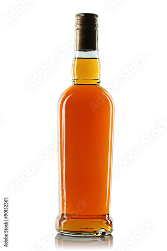 Bottle with alcohol
