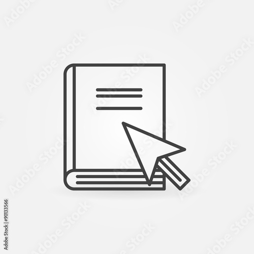 Online internet education icon