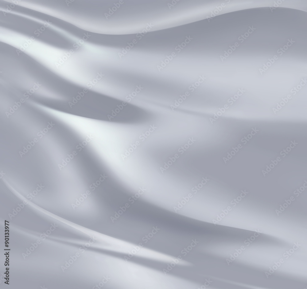 Fototapeta premium silver silk