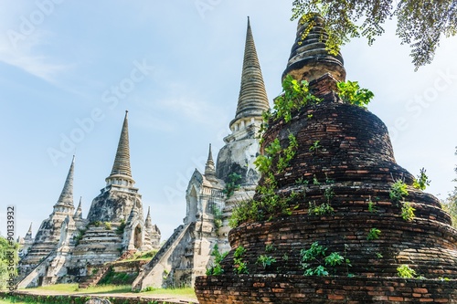 temples in Ayutthaya Thailand