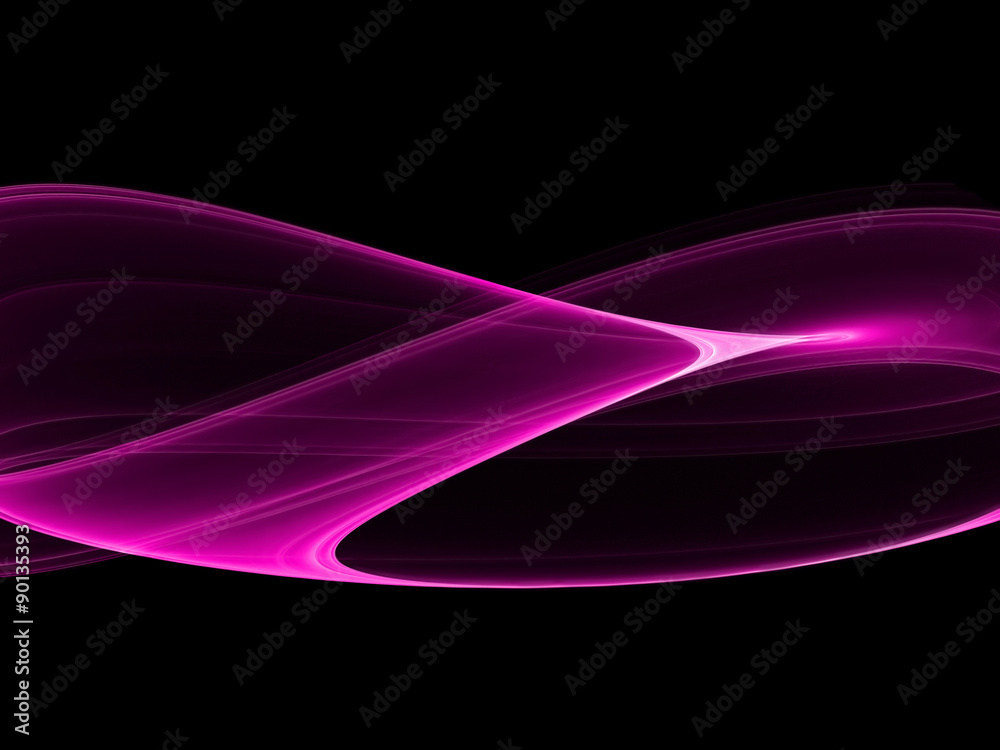 Fototapeta premium świecące fale