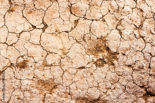 Dry cracked earth texture