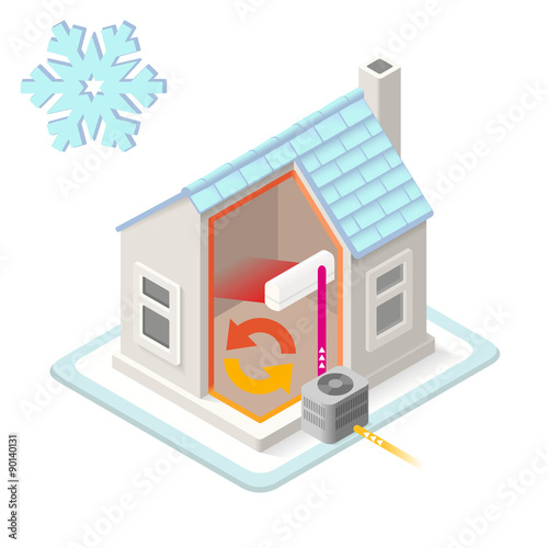 Energy Chain 01 Building Isometric
