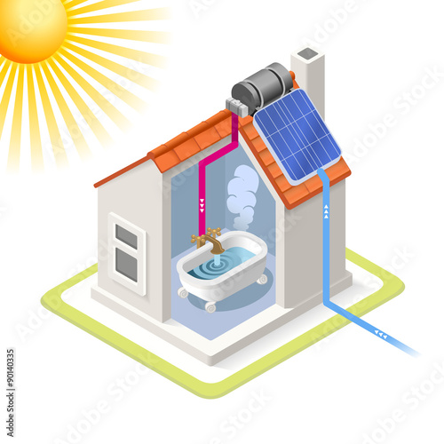 Energy Chain 06 Building Isometric