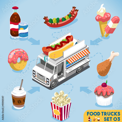 Modular Truck 01 Vehicle Isometric
