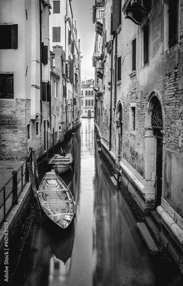 Obraz premium Black nad white Venice
