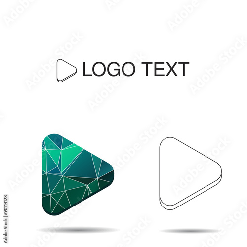 Pllay icon or logo