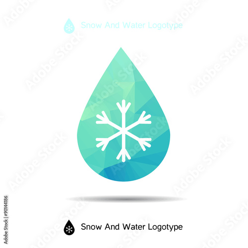 Ecology logotype, icon and nature symbol