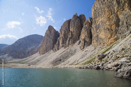 Lago sulle Dolomiti