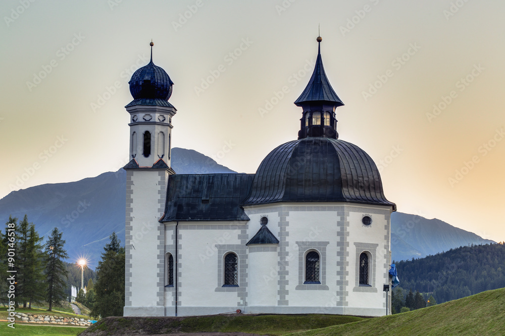 Seefeld Church in Tyrol, Austria