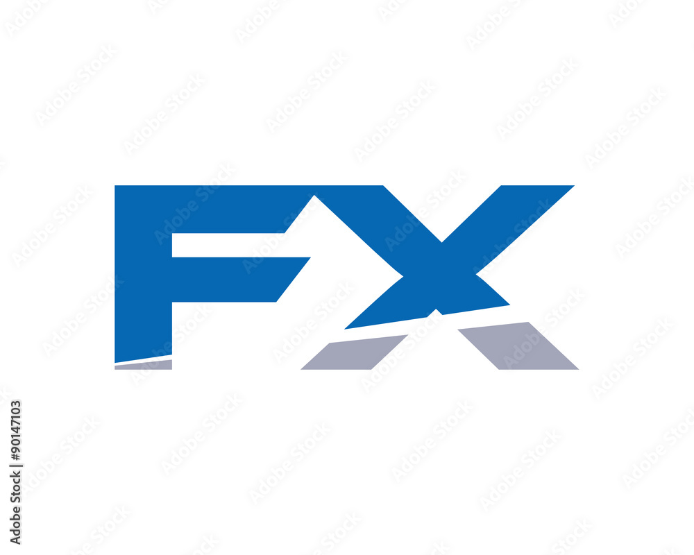 FX Letter Logo Modern FX Letter Logo Modern
