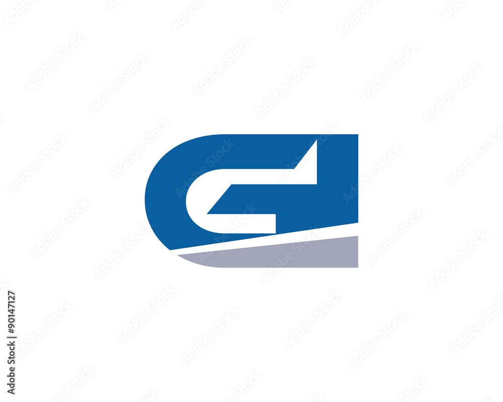 GI Letter Logo Modern GI Letter Logo Modern