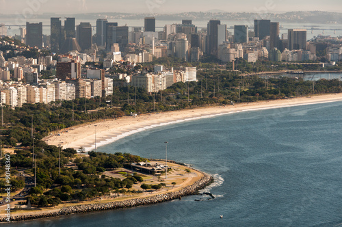 Flamengo Beach and District in Rio de Janeiro © Donatas Dabravolskas