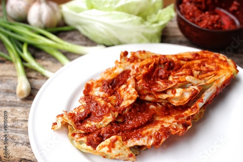 Kimchi korean food
