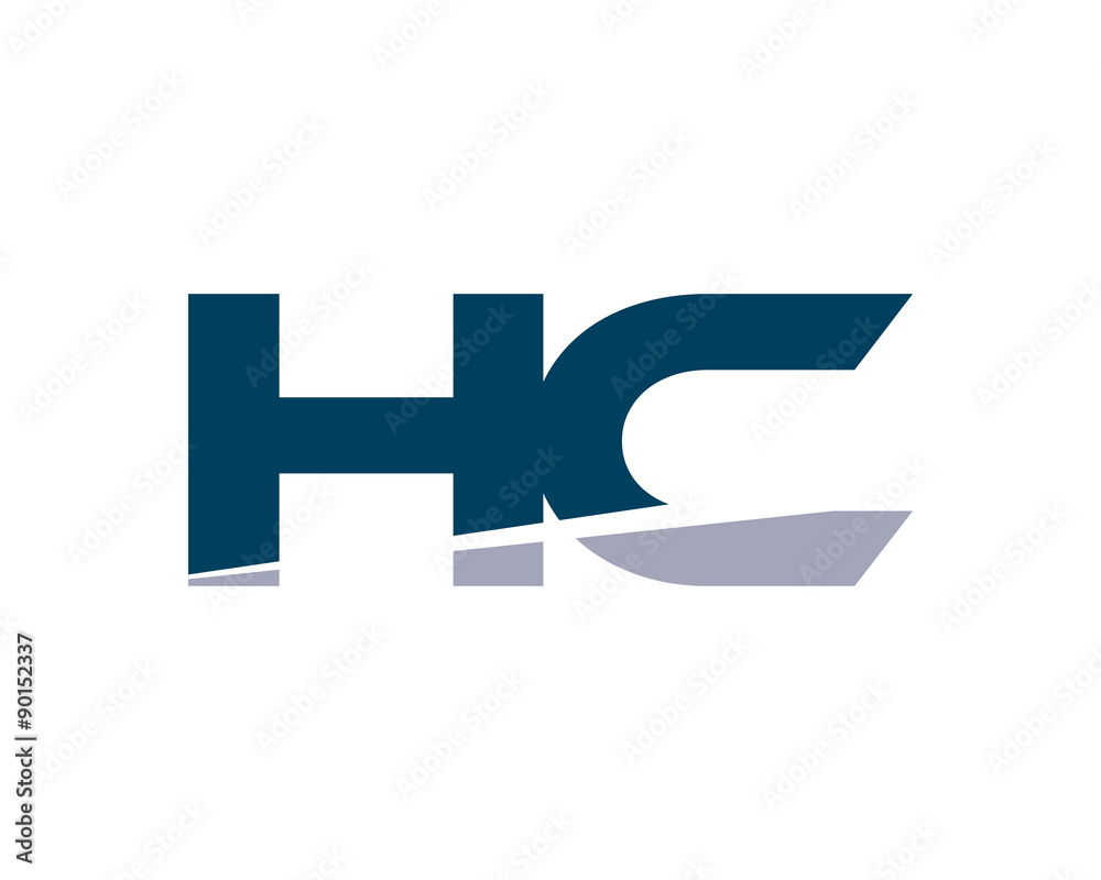 Obraz premium HC Letter Logo Modern