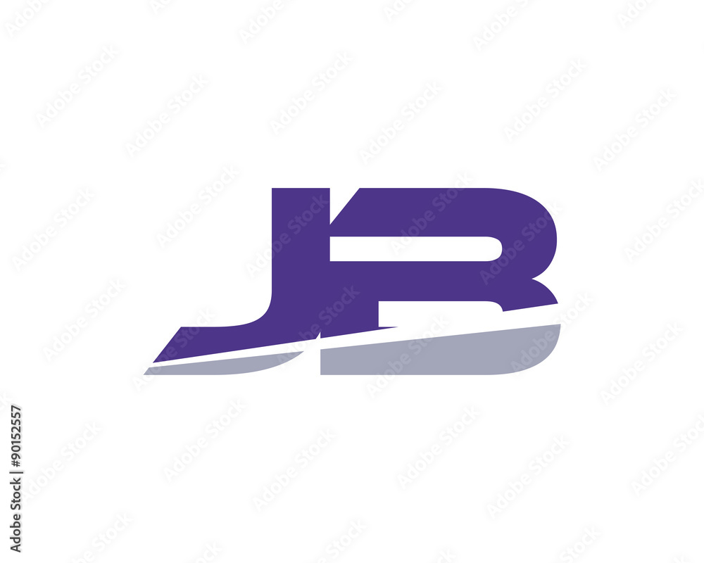 JB Letter Logo Modern JB Letter Logo Modern