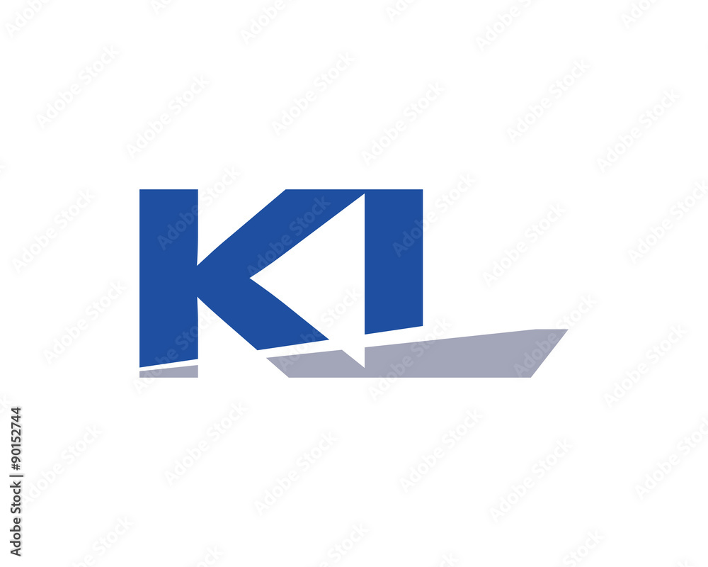 KL Letter Logo Modern KL Letter Logo Modern