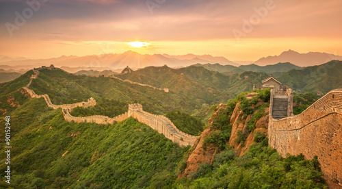 Tableau sur toile Great Wall