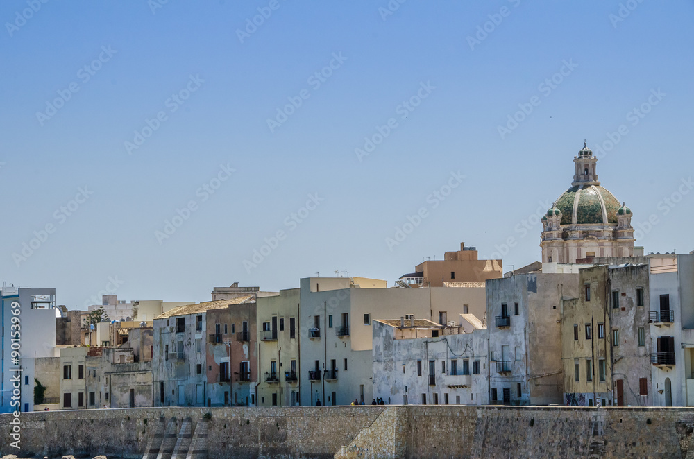Fototapeta premium Trapani, Sicilia, Italia 