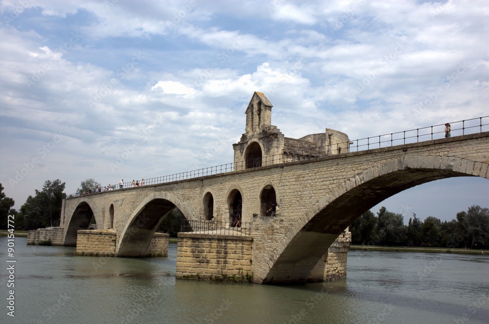 bridge, France, Avignon
